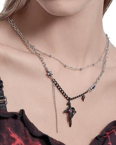 Demon Wings Party Earrings