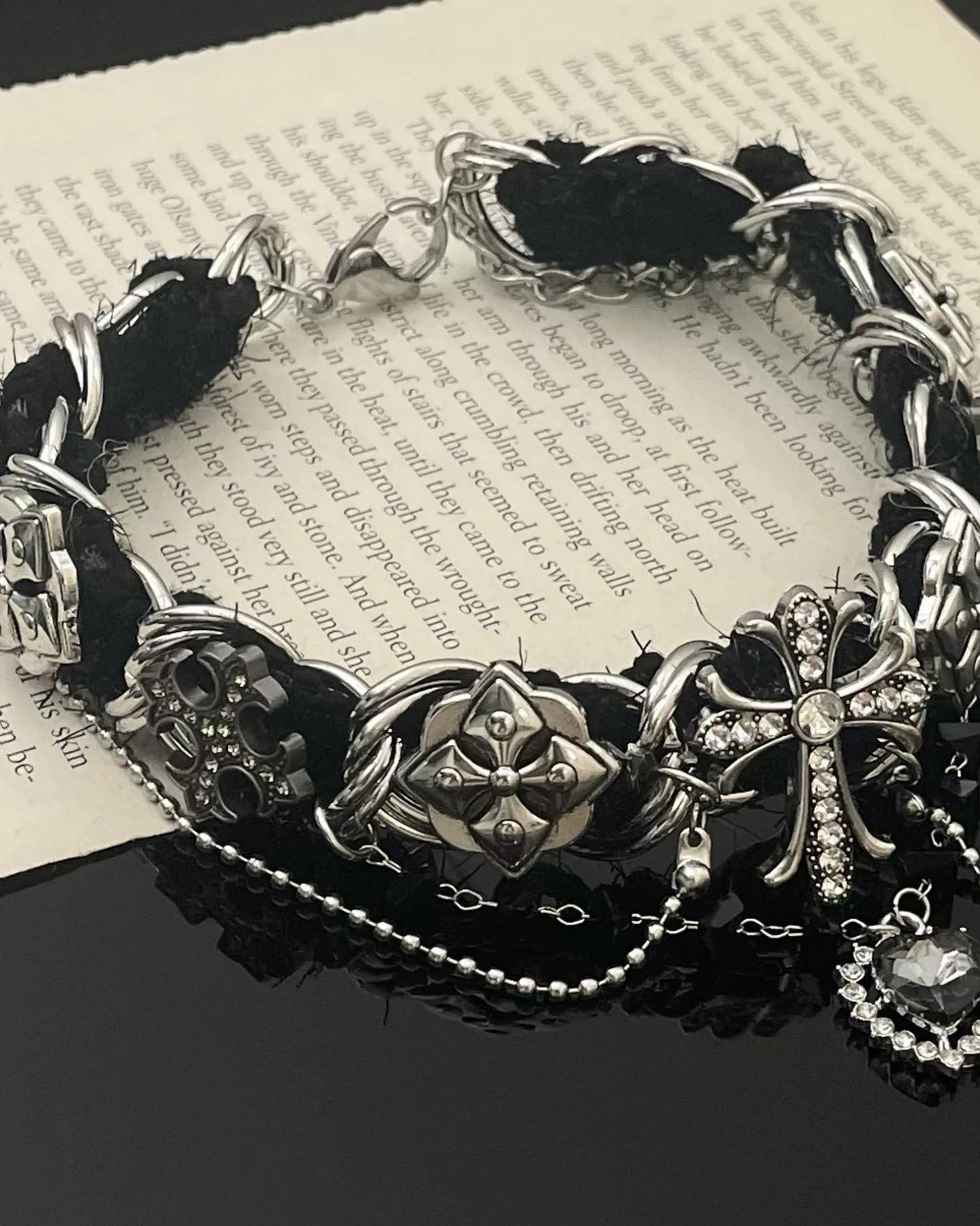 Gothic Punk Cross Necklace