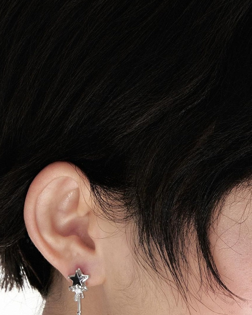 Starry Cat Earrings