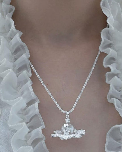 Cat Lace Choker Necklace